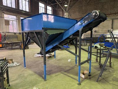 Бункер квадратный приемно-подающий 1.5м3 , 2.5м3