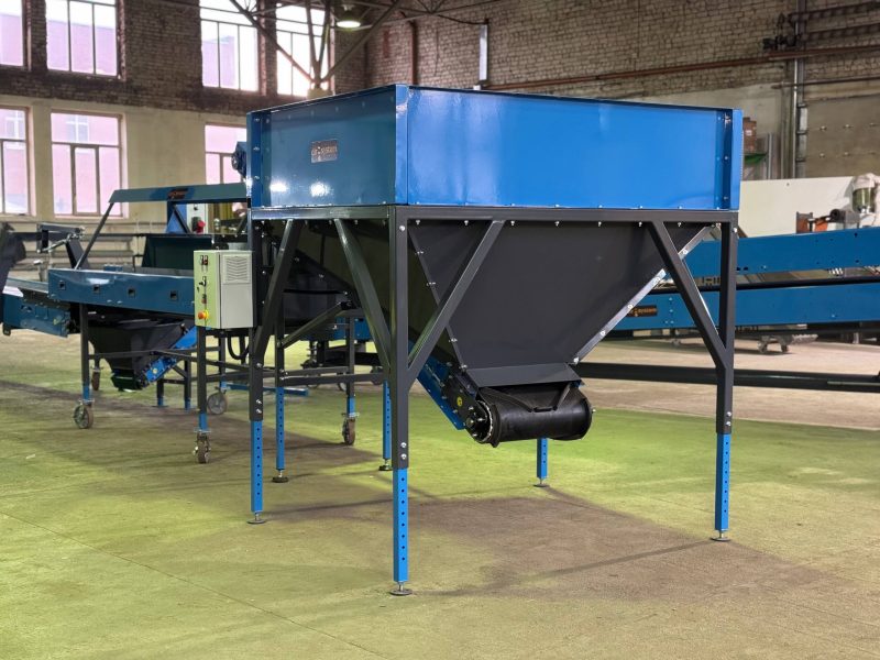 Бункер квадратный приемно-подающий 1.5м3 , 2.5м3